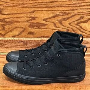 Converse‎ CTAS Syde Street Mid Triple Black Shoes